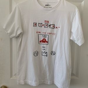 uniqlo and jean-michel basquiat tshirt!